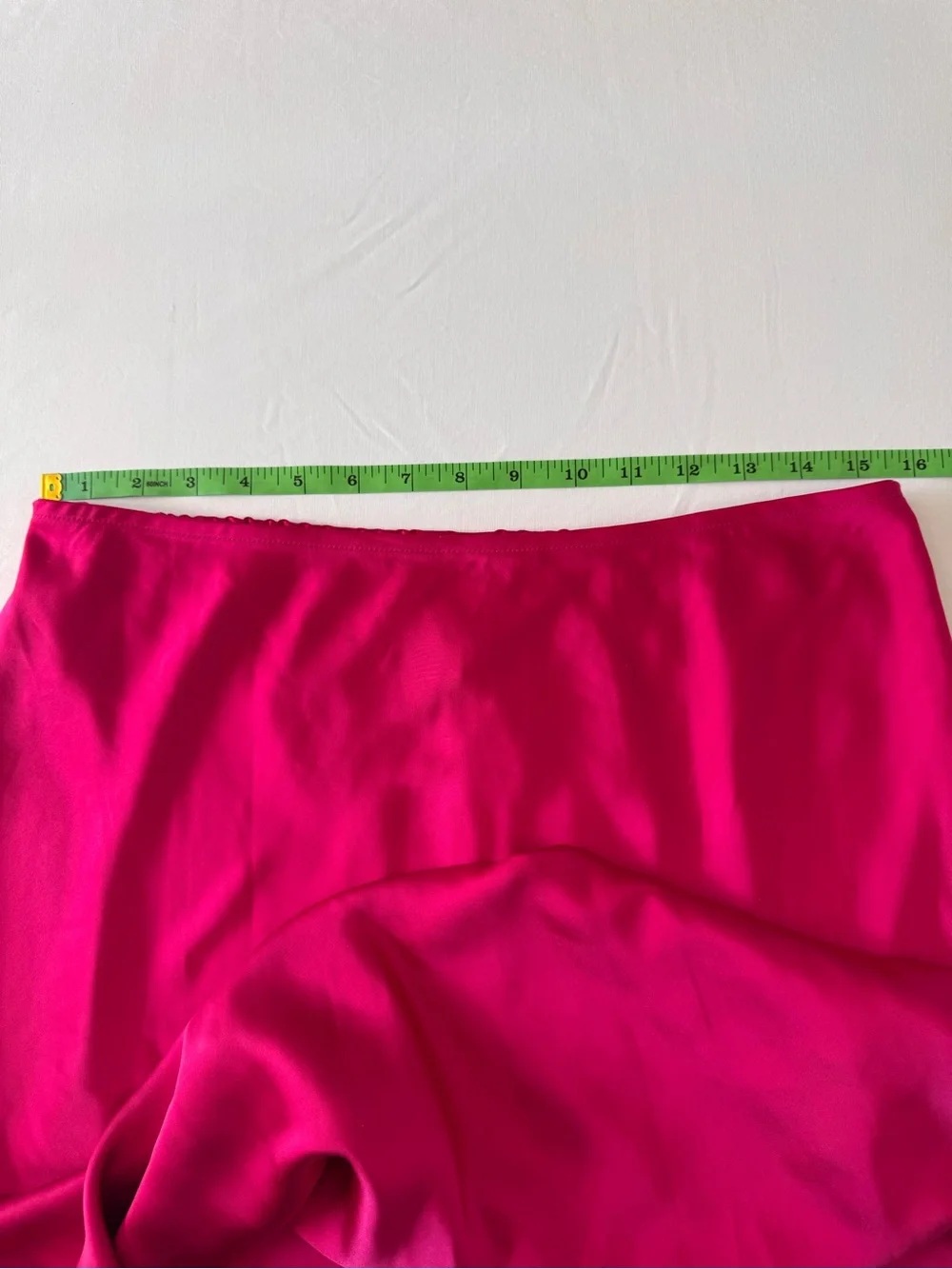 Old Navy Hot Pink Maxi Slip Skirt Size Large Petite NWT